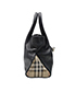 Horn Toggle Tote, £120, Handbags, Black, Leather, Side view